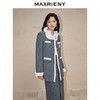 【商场同款-新春系列琉璃玉龙】MAXRIENY小香外套上衣格雷系穿搭(货号:MC88JA781) 商品缩略图2