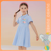 迪士尼童装女童短袖连衣裙夏季中小童卡通包包裙子 商品缩略图0