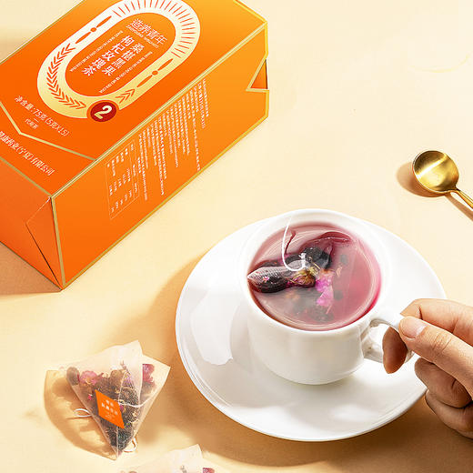 【正宗同仁堂品牌】北京同仁堂桑椹玫瑰枸杞茶75克（5g*15）清新自然 独立包装SY 商品图3