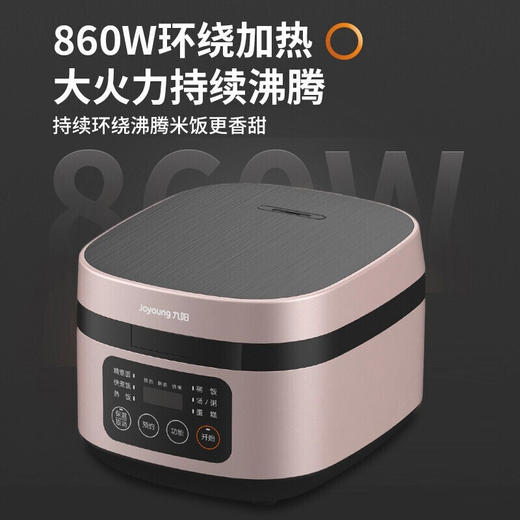 九阳（Joyoung）电饭煲多功能智能可预约4L大容量电饭锅铜匠厚釜内胆家用厨房焖煮F40FY-F330 商品图1