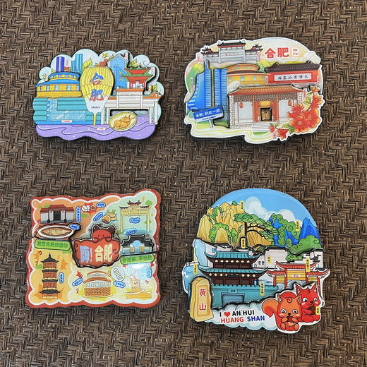 国潮彩绘冰箱贴/随机 商品图0