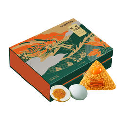 菖蒲礼盒 12粽子+5咸鸭蛋