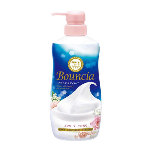 牛乳石碱 美肌沐浴乳 淡雅玫瑰花香480ml 商品图0