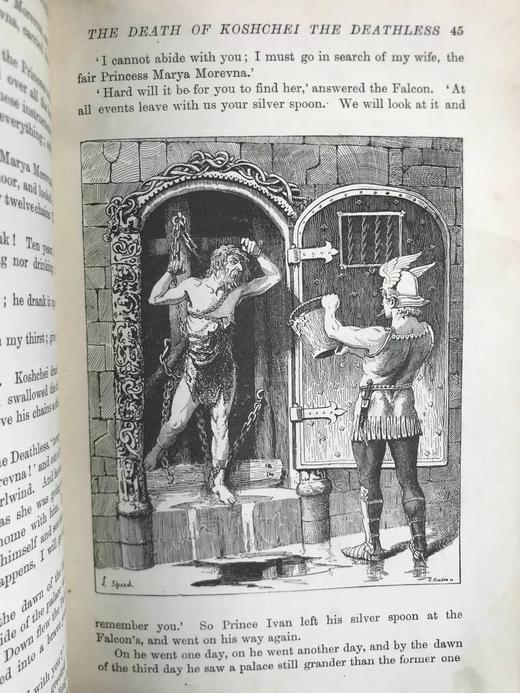 1893年 安德鲁·朗格《红色童话书》 数十幅精美插图 漆布精装32开 商品图13