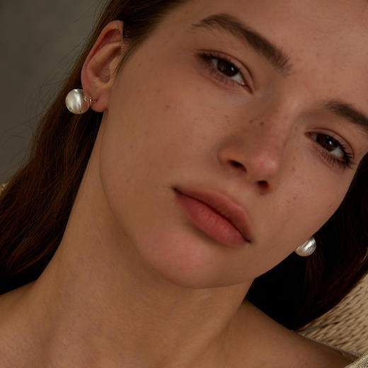 ARSIS｜星夜系列 丝光星月两戴耳钉 商品图6