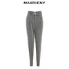 MAXRIENY百搭锥形长裤女春款高腰通勤风九分裤子(货号:MC87PA022) 商品缩略图4