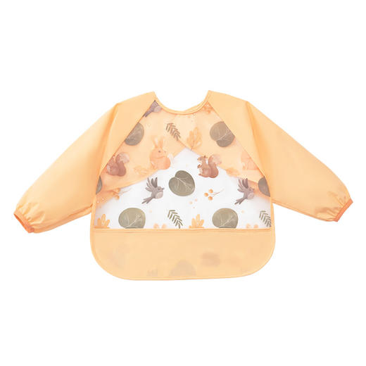 【吃饭不脏衣 落食轻松兜】宝宝罩衣吃饭防水围兜春夏长袖防脏儿童幼儿园饭兜2024新款男女童 商品图7