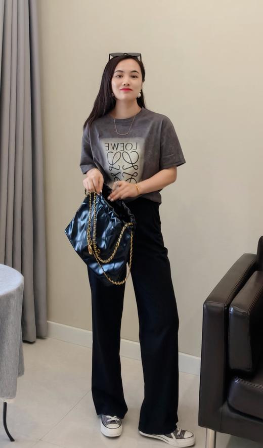 LOW极慵懒松弛晕染灰短袖 可配鲨鱼裤 商品图9