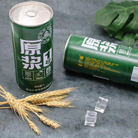 【山东·青岛原浆啤酒（升级绿色包装）】泡沫细腻，无菌低温酿造，还原醇厚口感