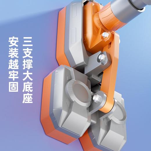 [承重2560斤]健身单杠3支撑大底座加宽防滑再加固门上室内单杠引体向上 商品图7