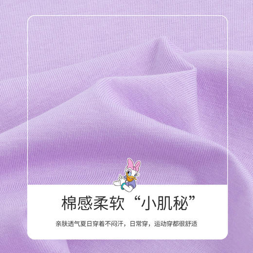 迪士尼童装女童短袖连衣裙夏季中小童卡通包包裙子 商品图12