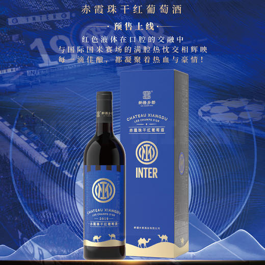 双支精美礼盒装  国际米兰乡都赤霞珠干红葡萄酒750mlX2 商品图2