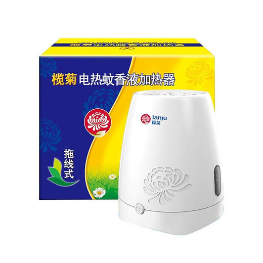 榄菊电热蚊香液加热器拖线式 商品图0