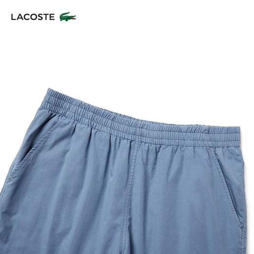 【海南专供价】Lacoste法国鳄鱼男装新款短裤舒适休闲百搭抽绳短裤GH7333-98 商品图2