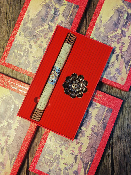 母亲节赠礼！！！非遗大师手作窖藏福寿香 助眠香华药栈福寿香线香盘家用 商品图0