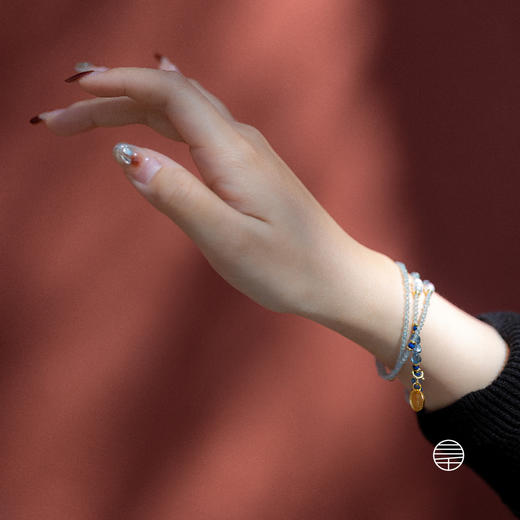 万物三千｜黄财神托帕彩石项链 饰品 商品图3