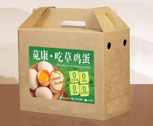 苋康吃草鸡蛋 商品图1