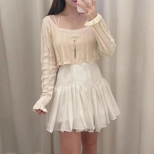 裁缝学苑AQ274日系褶边拼接迷你半身裙子裙裤纸样女装服装打板 商品图3