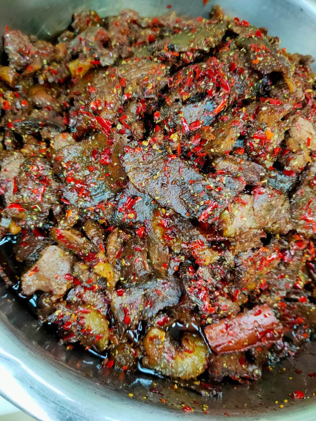 麻辣牛肉 ，1份0.8斤