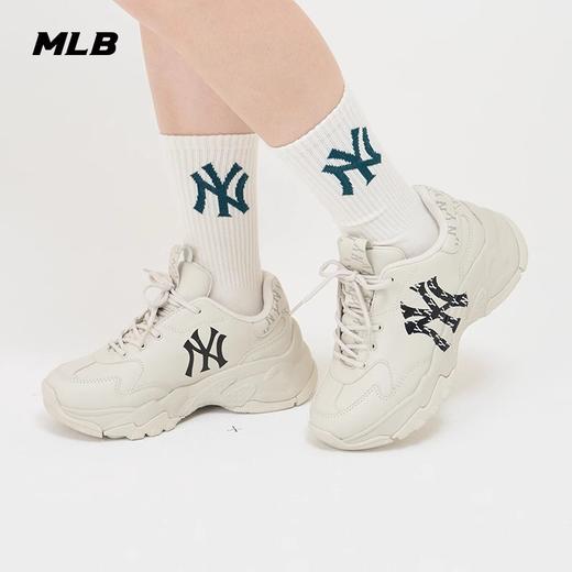 MLB男女情侣厚底休闲运动鞋时尚潮流经典老花老爹鞋3ASHBMN3N 商品图0