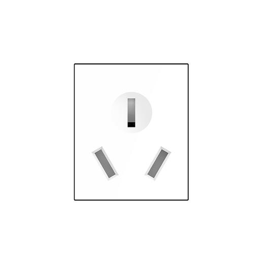 视贝K10白系列墙开插座 商品图0