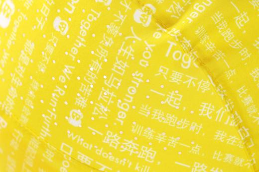 严素全顶帽 黄色大笑帽打气鼓劲加油软帽檐可调头围运动全顶帽健身跑步徒步 商品图9