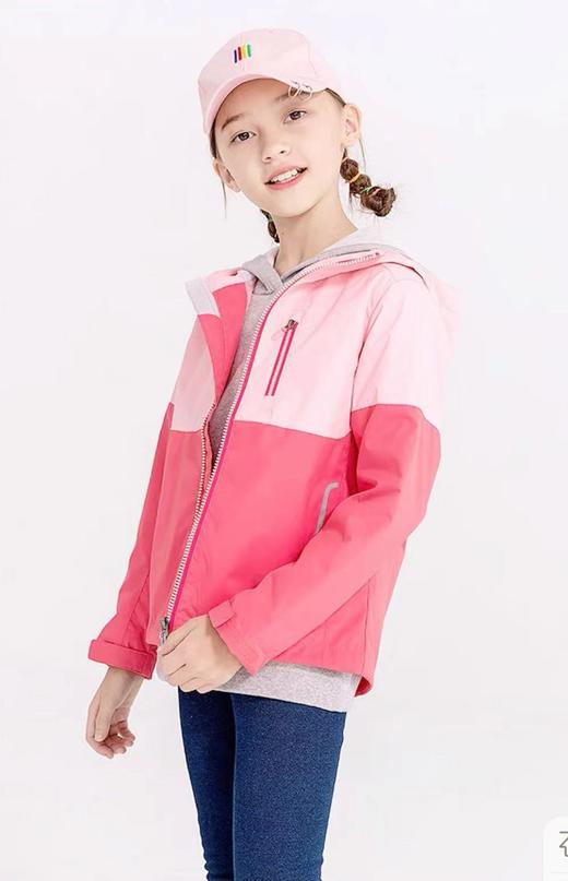 开学季【特卖】Ayoryor(品牌清仓)  C22 拼色女童休闲外套-喜出 商品图0