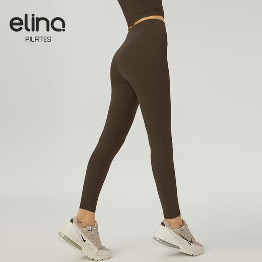 【双旦秒】elina一恋2024新款裸感仿生妖精瑜伽口袋九分裤AD41008（特价产品，收货7天内支持调换、不退款） 商品图10