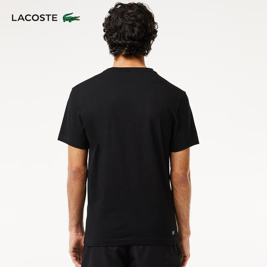 【海南专供价】Lacoste法国鳄鱼男装新款休闲百搭短袖T恤TH8937-98 商品图2