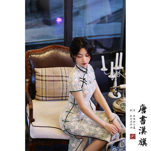 【东厢月】民国复古蕾丝改良旗袍新中式 商品图5