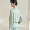 米思阳2026春季新款简约设计感醋纤衬衫褶皱透气上衣女1859 商品缩略图5