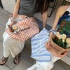 geemaa  “条纹假日”大容量托特包 商品缩略图6