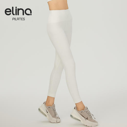 【双旦秒】elina一恋2024新款柳条纹紧致弹运动九分裤SD444（特价产品，收货7天内支持调换、不退款） 商品图4