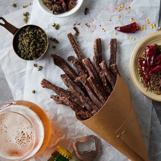 青花椒风干牛肉 Green Prickly Ash Beef Jerky 100g 商品图0
