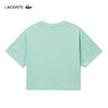 Lacoste法国鳄鱼夏日系列女装新款卡通字母T恤TF8173-98 商品缩略图1