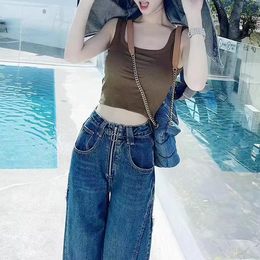 裁缝学苑AS234二合一防走光吊带背心纸样女装一体杯带胸垫样板 商品图2