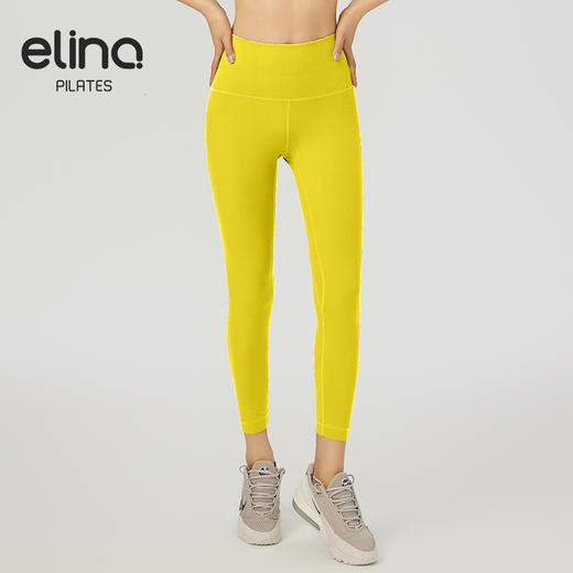 【双旦秒】elina一恋2024新款柳条纹紧致弹运动九分裤SD444（特价产品，收货7天内支持调换、不退款） 商品图10