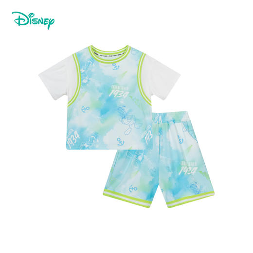 【唐老鸭90周年】迪士尼男宝短袖冰丝透气套装ZD2DT051 商品图7