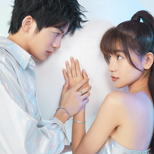 【发光款 心星相印情侣对戒】范琦光年系列  闭口戒指  下单即赠精美礼盒+顺丰空运+运费险 商品图3