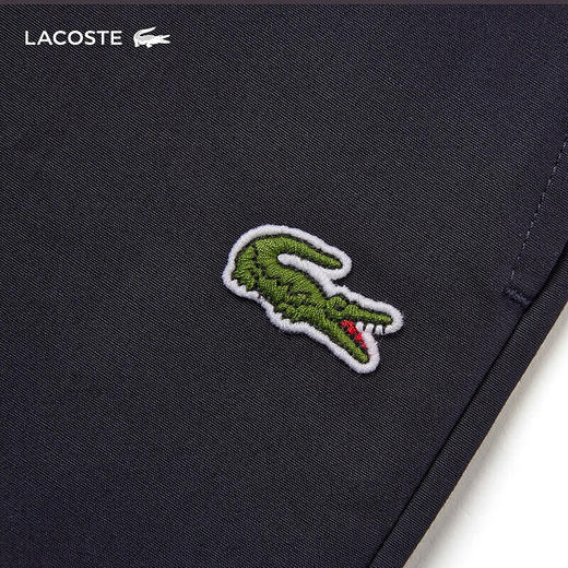 【海南专供价】Lacoste法国鳄鱼男装新款男士短裤舒适休闲短裤GH7220-98 商品图3