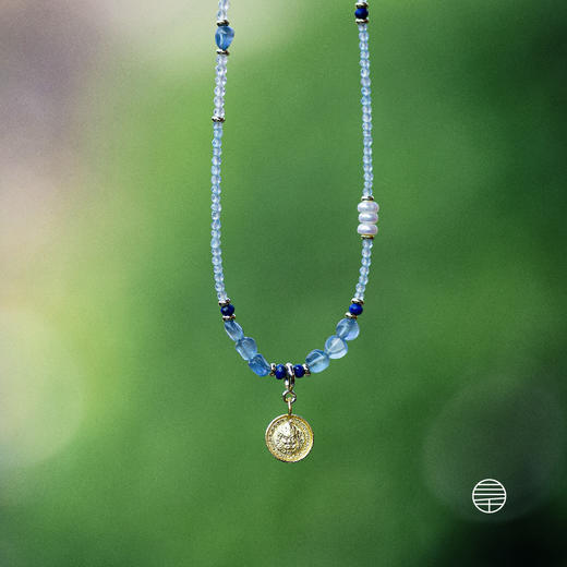 万物三千｜黄财神托帕彩石项链 饰品 商品图1