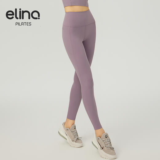 【双旦秒】elina一恋2024新款裸感仿生妖精瑜伽口袋九分裤AD41008（特价产品，收货7天内支持调换、不退款） 商品图11