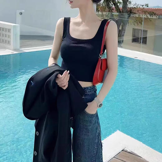 裁缝学苑AS234二合一防走光吊带背心纸样女装一体杯带胸垫样板 商品图4