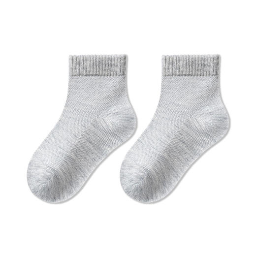 【极简系—5双钜惠装！】虫虫说春夏季儿童袜子网眼船袜男女童袜子黑白学生袜薄款宝宝袜子 商品图10