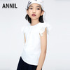 女童凉感记忆棉圆领短袖T恤新款安奈儿童装实体店同款AG421807 商品缩略图1