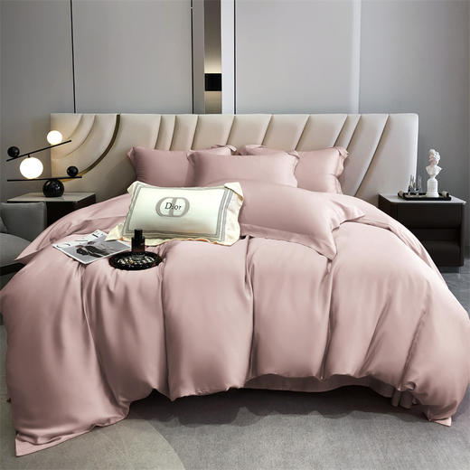 【门店同款】60支进口奥地利兰精莱赛尔天丝四件 套丝滑凉爽裸睡级套件【礼盒包装】 商品图10