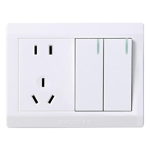 视贝M8系列墙开插座 商品图4