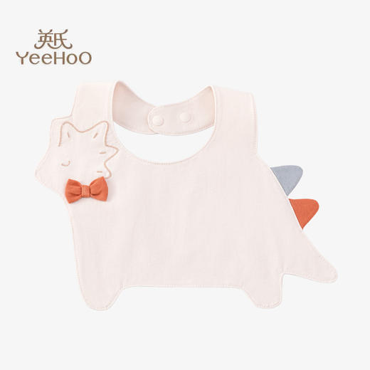 英氏新生儿口水巾婴儿围嘴新款宝宝防吐奶巾围兜YLSBJ0P004A 商品图0