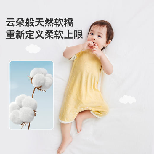 i-baby/英伦宝贝 outlast恒温抑菌针织小蘑菇连体衣 新生儿爬服春夏男女宝包屁衣儿童睡衣抑菌 商品图4