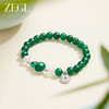 ZEGL设计师母亲节礼物绿玛瑙手串女款2024新款中式小葫芦手链手饰 商品缩略图1